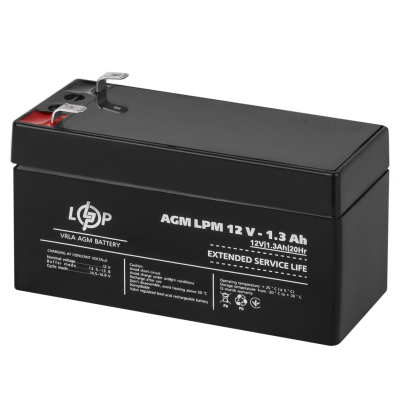 Акумулятор AGM LPM 12V - 1.3 Ah Акумулятор AGM LPM 12V - 1.3 Ah