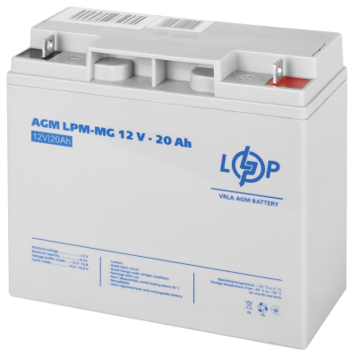 Акумулятор мультигелевий LPM-MG 12V - 20 Ah Акумулятор мультигелевий LPM-MG 12V - 20 Ah
