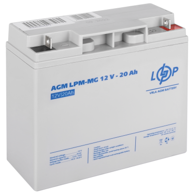 Акумулятор мультигелевий LPM-MG 12V - 20 Ah Акумулятор мультигелевий LPM-MG 12V - 20 Ah