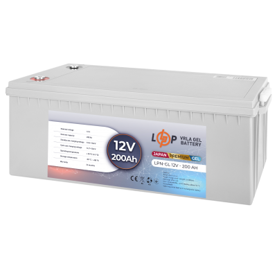 Акумулятор гелевий LPN-GL 12V - 200 Ah Акумулятор гелевий LPN-GL 12V - 200 Ah
