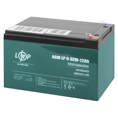 Тяговий свинцево-кислотний акумулятор LP 6-DZM-12 Ah Тяговий свинцево-кислотний акумулятор LP 6-DZM-12 Ah