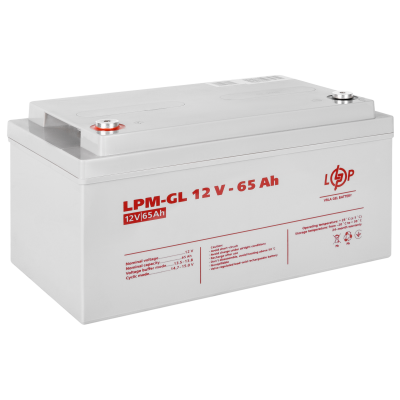 Акумулятор гелевий LPM-GL 12V - 65 Ah Акумулятор гелевий LPM-GL 12V - 65 Ah