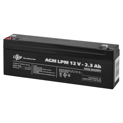 Акумулятор AGM LPM 12V - 2.3 Ah Акумулятор AGM LPM 12V - 2.3 Ah