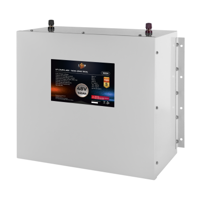 Акумулятор LP LiFePO4 48V (51,2V) - 140 Ah (7168Wh) (BMS 100А) металл Акумулятор LP LiFePO4 48V (51,2V) - 140 Ah (7168Wh) (BMS 100А) металл