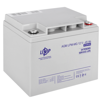 Акумулятор мультигелевий LPM-MG 12V - 45 Ah Акумулятор мультигелевий LPM-MG 12V - 45 Ah