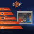 Акумулятор LP LiFePO4 24V (25,6V) - 30 Ah (768Wh) (BMS 20A) металл Акумулятор LP LiFePO4 24V (25,6V) - 30 Ah (768Wh) (BMS 20A) металл