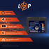 Акумулятор LP LiFePO4 12V (12,8V) - 52 Ah (665Wh) (BMS 80A/40А) пластик Акумулятор LP LiFePO4 12V (12,8V) - 52 Ah (665Wh) (BMS 80A/40А) пластик