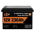 Акумулятор LP LiFePO4 12V (12,8V) - 230 Ah (2944Wh) (Smart BMS 150А) з BT пластик для ДБЖ Акумулятор LP LiFePO4 12V (12,8V) - 230 Ah (2944Wh) (Smart BMS 150А) з BT пластик для ДБЖ