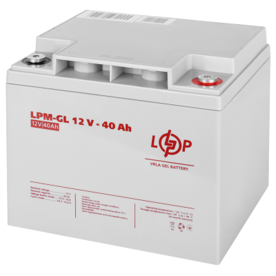 Акумулятор гелевий LPM-GL 12V - 40 Ah Акумулятор гелевий LPM-GL 12V - 40 Ah