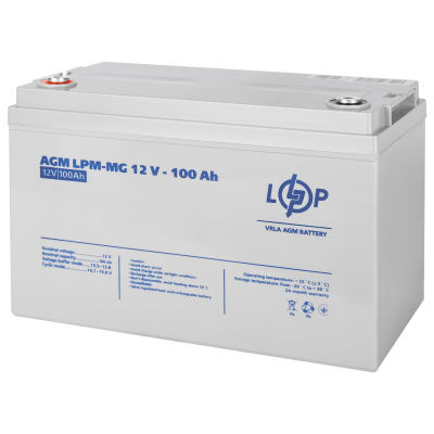 Акумулятор мультигелевий LPM-MG 12V - 100 Ah Акумулятор мультигелевий LPM-MG 12V - 100 Ah