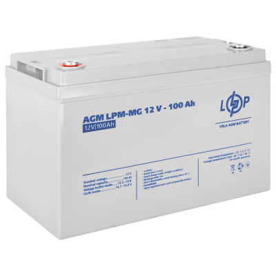 Акумулятор мультигелевий LPM-MG 12V - 100 Ah Акумулятор мультигелевий LPM-MG 12V - 100 Ah