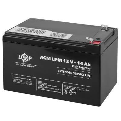 Акумулятор AGM LPM 12V - 14 Ah Акумулятор AGM LPM 12V - 14 Ah
