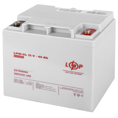 Акумулятор гелевий LPM-GL 12V - 45 Ah Акумулятор гелевий LPM-GL 12V - 45 Ah