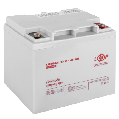 Акумулятор гелевий LPM-GL 12V - 45 Ah Акумулятор гелевий LPM-GL 12V - 45 Ah