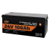 Акумулятор LP LiFePO4 24V (25,6V) - 100 Ah (2560Wh) (Smart BMS 100А) з BT пластик для ДБЖ Акумулятор LP LiFePO4 24V (25,6V) - 100 Ah (2560Wh) (Smart BMS 100А) з BT пластик для ДБЖ