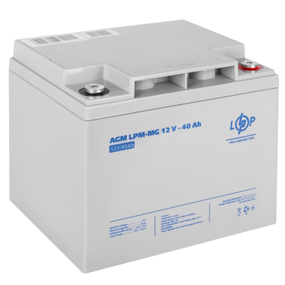 Акумулятор мультигелевий LPM-MG 12V - 40 Ah Акумулятор мультигелевий LPM-MG 12V - 40 Ah