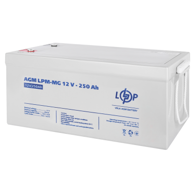 Акумулятор мультигелевий LPM-MG 12V - 250 Ah Акумулятор мультигелевий LPM-MG 12V - 250 Ah