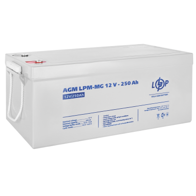 Акумулятор мультигелевий LPM-MG 12V - 250 Ah Акумулятор мультигелевий LPM-MG 12V - 250 Ah