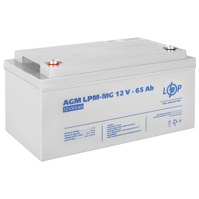 Акумулятор мультигелевий LPM-MG 12V - 65 Ah Акумулятор мультигелевий LPM-MG 12V - 65 Ah