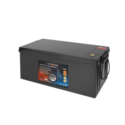 Акумулятор LP LiFePO4 24V (25,6V) - 140 Ah (3584Wh) (BMS 150A) пластик Акумулятор LP LiFePO4 24V (25,6V) - 140 Ah (3584Wh) (BMS 150A) пластик