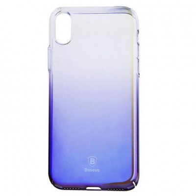 Чехол Baseus для iPhone X/Xs Glaze Purple (WIAPIPHX-GC01) Чехол Baseus для iPhone X/Xs Glaze Purple (WIAPIPHX-GC01)