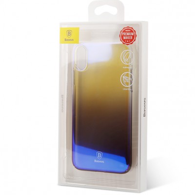 Чехол Baseus для iPhone X/Xs Glaze Purple (WIAPIPHX-GC01) Чехол Baseus для iPhone X/Xs Glaze Purple (WIAPIPHX-GC01)