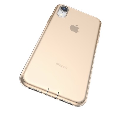 Чехол Baseus для iPhone Xr Simplicity Прозрачный Золотой (ARAPIPH61-A0V) Чехол Baseus для iPhone Xr Simplicity Прозрачный Золотой (ARAPIPH61-A0V)