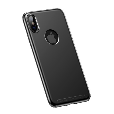 Чехол Baseus для iPhone X/Xs Soft Case Black (WIAPIPHX-SJ01) Чехол Baseus для iPhone X/Xs Soft Case Black (WIAPIPHX-SJ01)