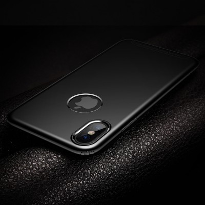 Чехол Baseus для iPhone X/Xs Soft Case Black (WIAPIPHX-SJ01) Чехол Baseus для iPhone X/Xs Soft Case Black (WIAPIPHX-SJ01)