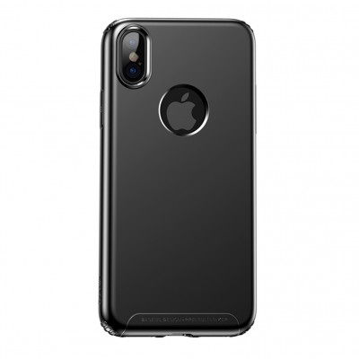 Чехол Baseus для iPhone X/Xs Soft Case Black (WIAPIPHX-SJ01) Чехол Baseus для iPhone X/Xs Soft Case Black (WIAPIPHX-SJ01)
