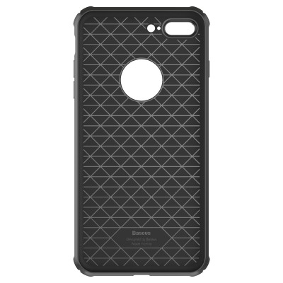 Чехол Baseus для iPhone 8 Plus/7 Plus Shield Black (ARAPIPH7P-TS01) Чехол Baseus для iPhone 8 Plus/7 Plus Shield Black (ARAPIPH7P-TS01)