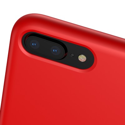 Чехол Baseus для iPhone 8 Plus/7 Plus Original LSR Red (WIAPIPH8P-SL09) Чехол Baseus для iPhone 8 Plus/7 Plus Original LSR Red (WIAPIPH8P-SL09)