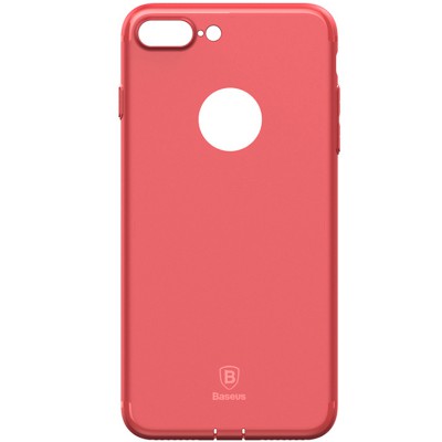 Чехол Baseus для iPhone 8 Plus/7 Plus Simple Solid Red (ARAPIPH7P-MS09) Чехол Baseus для iPhone 8 Plus/7 Plus Simple Solid Red (ARAPIPH7P-MS09)