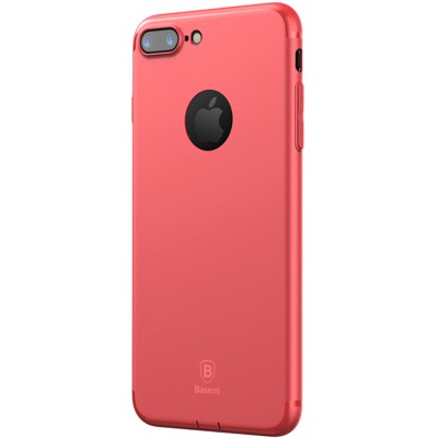 Чехол Baseus для iPhone 8 Plus/7 Plus Simple Solid Red (ARAPIPH7P-MS09) Чехол Baseus для iPhone 8 Plus/7 Plus Simple Solid Red (ARAPIPH7P-MS09)