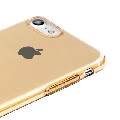 Чехол Baseus для iPhone SE 2020/8/7 Simple Pluggy Gold (ARAPIPH7-A0V) Чехол Baseus для iPhone SE 2020/8/7 Simple Pluggy Gold (ARAPIPH7-A0V)