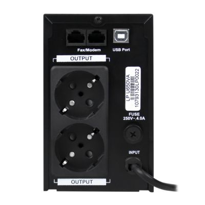 Лінійно-інтерактивне ДБЖ LP U650VA (390Вт) Лінійно-інтерактивне ДБЖ LP U650VA (390Вт)