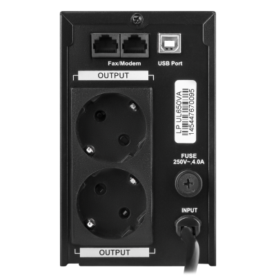 Лінійно-інтерактивне ДБЖ LP UL650VA (390Вт) Лінійно-інтерактивне ДБЖ LP UL650VA (390Вт)