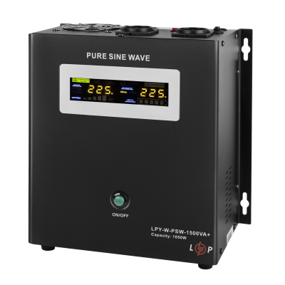 ИБП с правильной синусоидой 24V LPY-W-PSW-1500VA+(1050Вт)10A/15A ИБП с правильной синусоидой 24V LPY-W-PSW-1500VA+(1050Вт)10A/15A