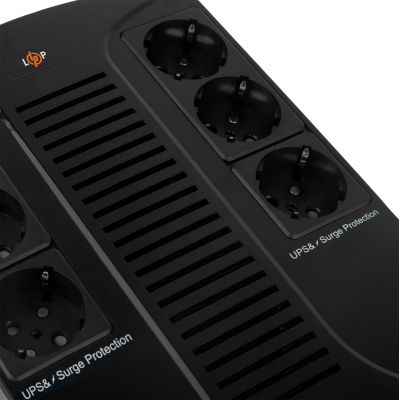 Линейно-интерактивный ИБП LP 650VA-6PS (455Вт) Линейно-интерактивный ИБП LP 650VA-6PS (455Вт)