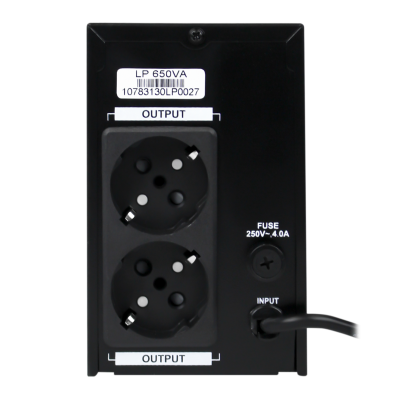 Лінійно-інтерактивне ДБЖ LP 650VA (390Вт) Лінійно-інтерактивне ДБЖ LP 650VA (390Вт)