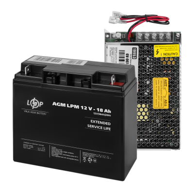 Блок безперебійного живлення з АКБ GV-007-UPS-A-1203-8A-18Ah Блок безперебійного живлення з АКБ GV-007-UPS-A-1203-8A-18Ah