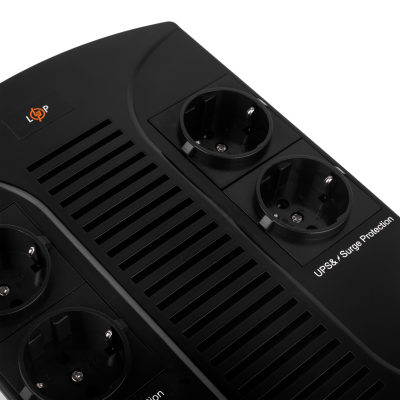 Лінійно-інтерактивне ДБЖ LP 650VA-PS (390Вт) Лінійно-інтерактивне ДБЖ LP 650VA-PS (390Вт)