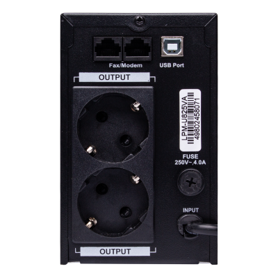 Лінійно-інтерактивне ДБЖ LPM-U825VA (577Вт) Лінійно-інтерактивне ДБЖ LPM-U825VA (577Вт)