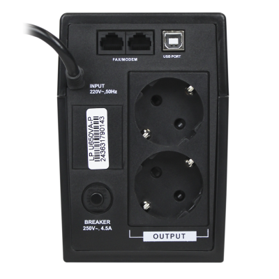 Лінійно-інтерактивне ДБЖ LP U650VA-P (390Вт) Лінійно-інтерактивне ДБЖ LP U650VA-P (390Вт)