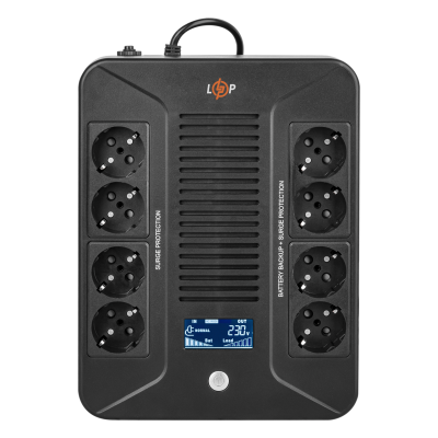 Лінійно-інтерактивне ДБЖ LP-1000VA-8PS (600Вт) Лінійно-інтерактивне ДБЖ LP-1000VA-8PS (600Вт)