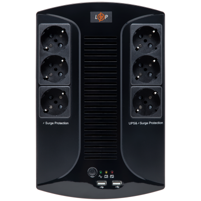 Лінійно-інтерактивне ДБЖ LP 850VA-6PS (595Вт) Лінійно-інтерактивне ДБЖ LP 850VA-6PS (595Вт)