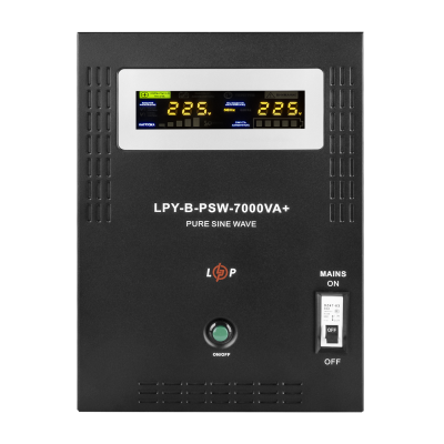 ДБЖ з правильною синусоїдою 48V LPY-B-PSW-7000VA+(5000Вт)10A/20A ДБЖ з правильною синусоїдою 48V LPY-B-PSW-7000VA+(5000Вт)10A/20A