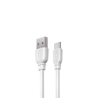 Кабель Remax Suji Pro USB 2.0 to Type-C 2.4A 1M Белый (RC-138a-w) Кабель Remax Suji Pro USB 2.0 to Type-C 2.4A 1M Белый (RC-138a-w)