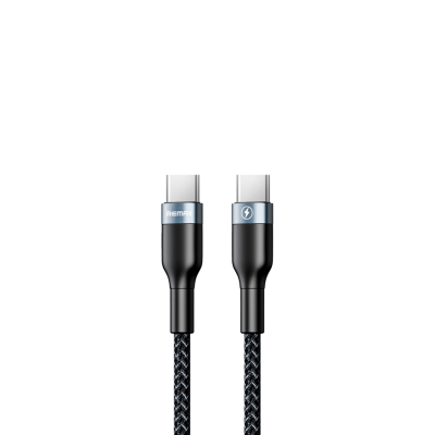 Кабель Remax Sury 2 Type-C to Type-C PD 3А 1M Черный (RC-010-b) Кабель Remax Sury 2 Type-C to Type-C PD 3А 1M Черный (RC-010-b)