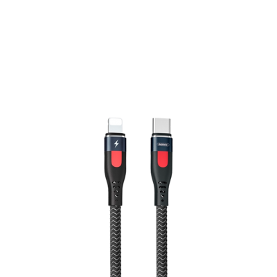 Кабель Remax Lesu Pro Aluminum Alloy Type-C to Lightning PD 20W 1M Черный (RC-188i) Кабель Remax Lesu Pro Aluminum Alloy Type-C to Lightning PD 20W 1M Черный (RC-188i)